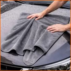 Toalha De Secagem Grande Automotiva Microfibra 50x90 400 GSM