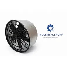 Exaustor 40cm Alta Vazão GALVANIZADO 110v ou 220v para restaurante cozinha cabinete de pinturas churrasqueira