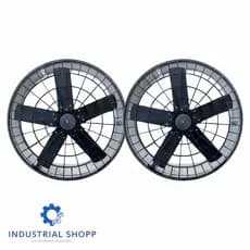 Kit 2 Exaustor 50cm galvanizado Alta Vazão Blindado