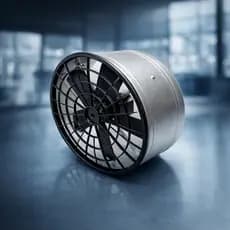 EXAUSTOR VENTILADOR DE 50CM ALTA VAZÃO GALVANIZADO PARA COSINHAS RESTAURANTE  COIFAS