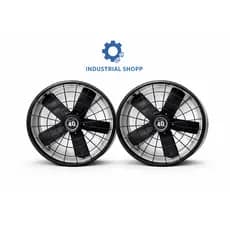 KIT DE EXAUSTOR DE 40CM GALVANIZADO