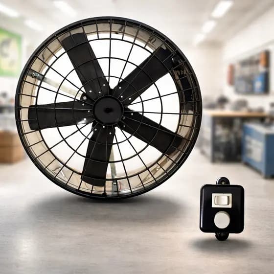 EXAUSTOR VENTILADOR DE 50CM GALVANIZADO COM DIMMER  ALTA VAZÃO BLIDADO,RESTAURANTE,CHURRASQUEIRA,COIFAS,PINTURAS