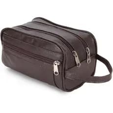 Necessaire Masculina em Couro Legítimo