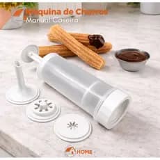 Máquina de Fazer Churros Caseiro Fácil Manual Cores Sortidas Resistente