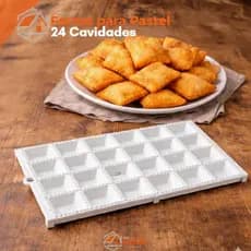 Forma Plástica Para Mini Pastel Ravioli 24 Cavidades