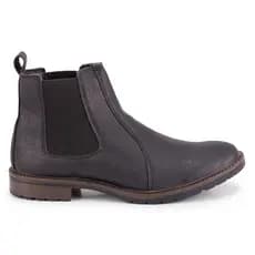 Bota Masculina Chelsea Casual Confortável Estilo Urbano Sem Cadarço