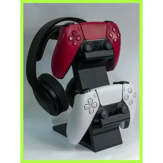 Suporte para 2 Controles e Headset