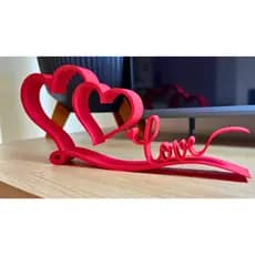 Dia dos Namorados dois corações amor
