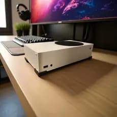 kit 4 Suporte Console Xbox One S - X e Série S - Apoio Horizontal e Vertical
