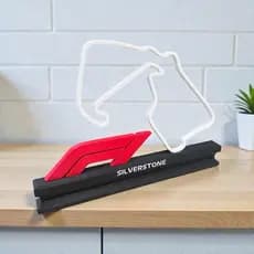 Enfeite Decoração Pista Circuito de Silverstone Formula 1 F1