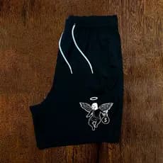 Bermuda Masculina New Angel Ak-47 Urban Life Street Minimalista Elastano Tac tel Com Elastano