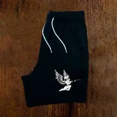 Bermuda Masculina Angel Ak-47 Urban Life Street Minimalista Elastano Tac tel Com Elastano