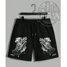 Bermuda Short Masculino Urbans Dinheiro e Fé Skate Da Moda Lançamento
