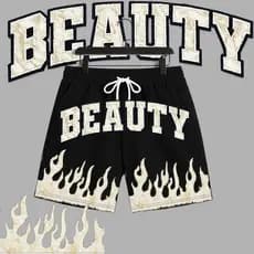 Bermuda Masculina BEAUTY Urban Life Street Minimalista Elastano Tac tel Com Elastano
