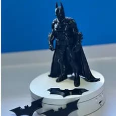 Boneco Action Figure geek Batman liga da justiça - decore e modernize seu setup gamer 18cm