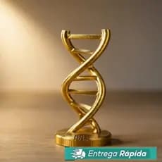 DNA Hélice, genes, corpo humano, medicina decoração para casa e escritório.