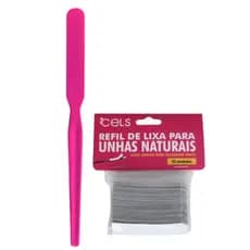Cels - Kit Suporte para Lixa de Unhas + Refil com 50 Lixas