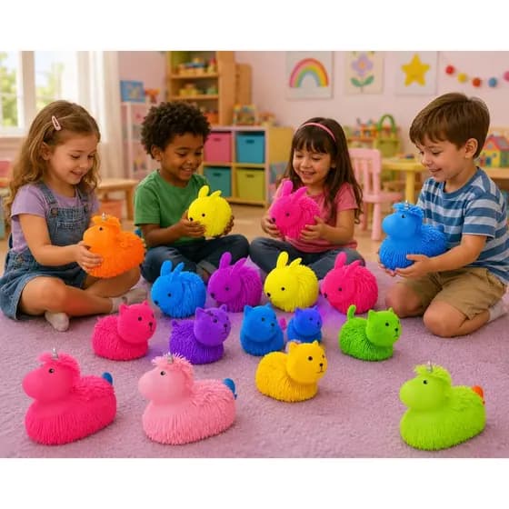 Brinquedo Anti-Estresse Com Led Relaxamento e Estímulo Tátil Autismo, TDAH, Hiperatividade