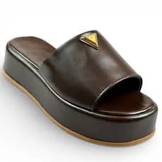 Tamanco Flatform Feminino Sandália Feminina Plataforma Confortável Leve Tendência