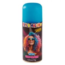 Spray Cabelo Colorido Azul Festa Carnaval