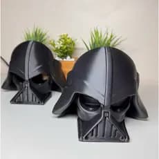 Decoracao Suporte para Alexa Echo Dot 4 e 5 Geração, tema Star Wars Darth Vader
