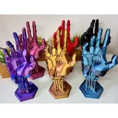 Decoração Suporte de controle de videogame PlayStation, Xbox, Ps4, Ps5 - Mão Robô em impressão 3D