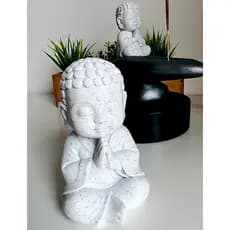 Decoração Buda Baby miniatura ou Incensário Buda Monge Sabedoria Monges em Impressão 3D