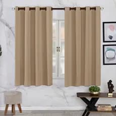 Cortina Oxford Quarto/Sala  2,20x1,40 para varão de 1,50mts