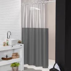 Cortina Para Box Banheiro 100% PVC Impermeavel Varias Cores