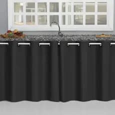 Cortina Pia De Cozinha Pvc Impermeavel E Antimofo 2,80x0,80