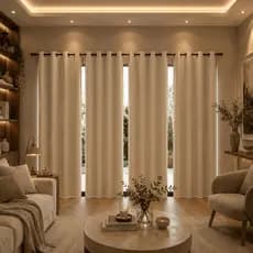 Cortina de PVC Blackout 5,60m x 2,10m Corta Luz