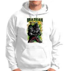 Moletom Blusa Frio Masculina Unissex Algodão Jiu jitsu Treino Competidor BJJ Luta Academia
