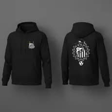 Moletom Santos Futebol Clube Peixe Torcedor Unissex – Algodão Esportiva Casual Streetwear 100%