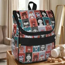 Mochila Maternidade Média Elegante Espaçosa Prática Resistente