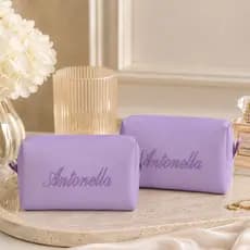 Kit 2 Necessaires M Personalizado feminina/Masculina LUXO
