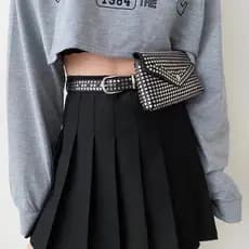 Novidade Bolsa para festa casamento baladas formaturas com cinto Moda Blogueira WM