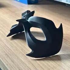 Máscara Robin Herói Vigilante Gotham Cosplay Geek Nerd Colecionável Edição Limitada Premium Realista
