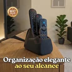 Porta Controle Remoto Duplo Triplo de Parede Organizador TV Ar Condicionado Suporte