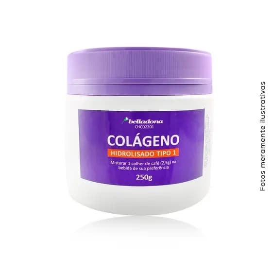 Colágeno Hidrolisado Tipo 1 com Genu-in® Life 250g – Belladona