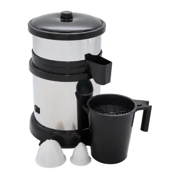 Espremedor Extrator Industrial em Inox Profissional Laranja Sucos Frutas Cozinhas