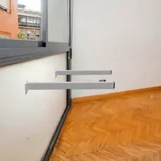 Kit 3 Grapa Suporte De Pia De Parafusar 30cm, 40cm, 50cm  Mão Francesa Para Mesa Bancada Tanque