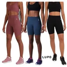Bermuda Max Core Lupo Sport com Tecnologia Termica Sem Costura Seamless Dry Short para Corrida Fit