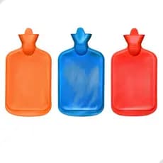 Bolsa Térmica De Água Quente e Fria 2 Litros Compressa De Borracha Para Alívio Dores Sinusite