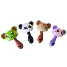 Kit 4 Chocalhos Brinquedos Infantil Interativo Lúdico Bebê