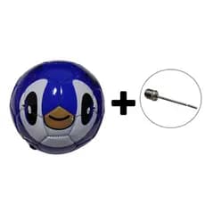 Bola De Futebol Pequena Criança Nº2 Estampada Animal / Dinossauro + Pino