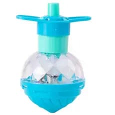 Kit 5/10/15/20 Pião Com Led Brinquedo Giratório Luminoso Para Crianças
