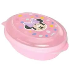 Saboneteira De Plástico Com Tampa Mickey Baby