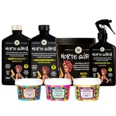 Morte subita 4 Produtos + Cronograma Ghee 3x100g Lola Cosmetics