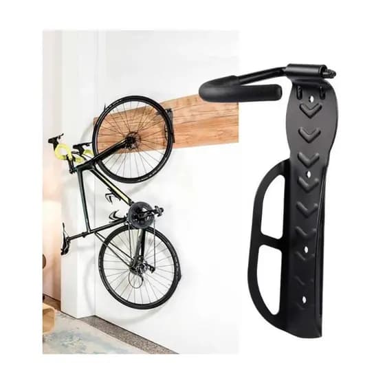 Gancho Bike Resistente Para Pendurar Suporte Parede Com Apoio