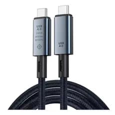 Cabo Para Thunderbolt 4 8k 60hz 40gbps Pd 3.1 240w Usb 4.0 1m